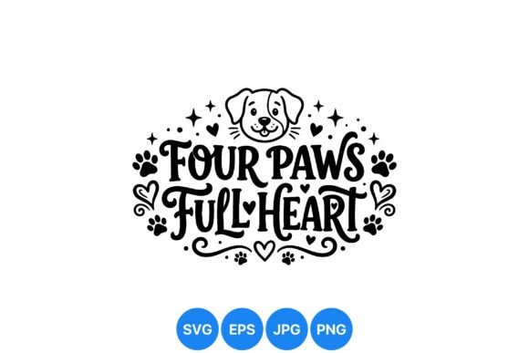 Four Paws Full Heart Design: Graphics & Illustrations Review