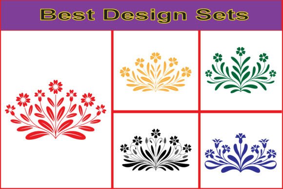 Ornamental Flower Graphics & Illustrations Review