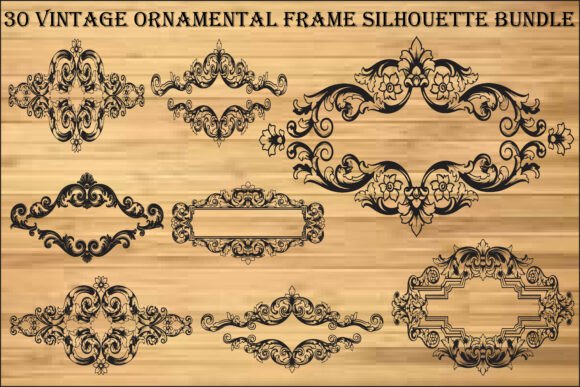 Vintage Ornamental Frame SVG Bundle Review